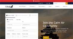 Desktop Screenshot of calmair.com
